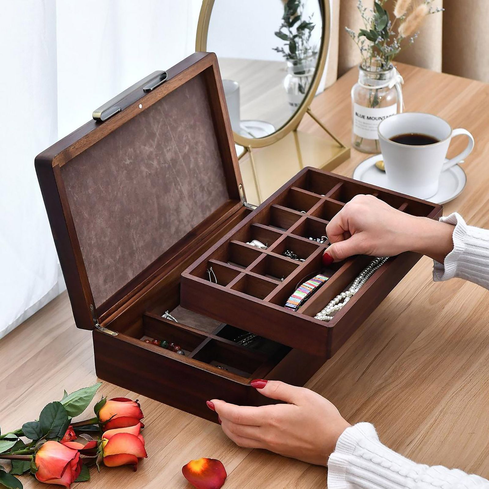 Wooden Jewelry Box