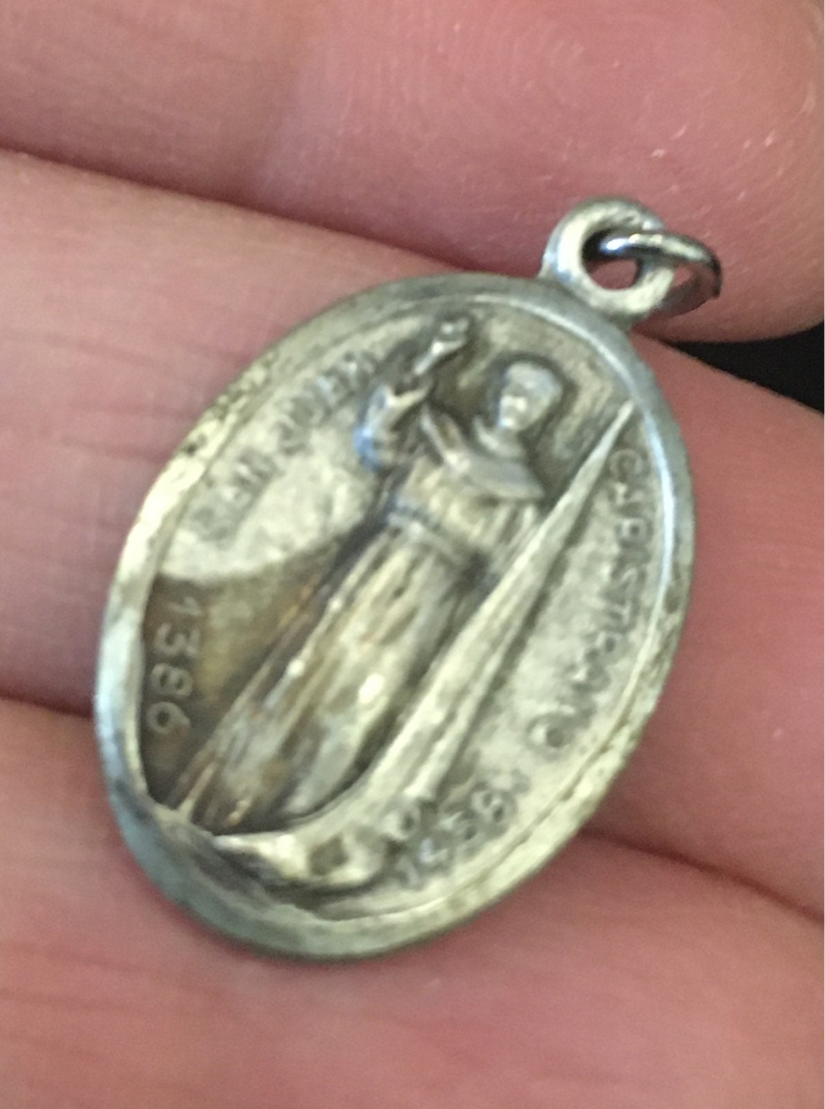 San Juan Capistrano 1386-1458 Mission Vintage Religious Medal