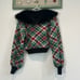 Sugar Thrillz Holiday Party Cardigan Sweater faux fur trim new size xs women’s