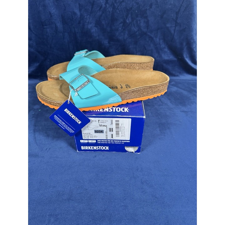 NEW Birkenstock Madrid BS Lack Ocean Green EU 43 Men's 10 Women's 12 0233/0234