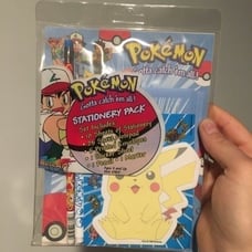 1999 Pokemon sticker pack roseart