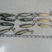 Vintage CRISTY I Heavy Yo-Yo Iron Jig Fishing Lures Lot of 11