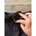 Soul Cycle Cropped Cycling Spin Workout Black Space Dye Leggings | Size M