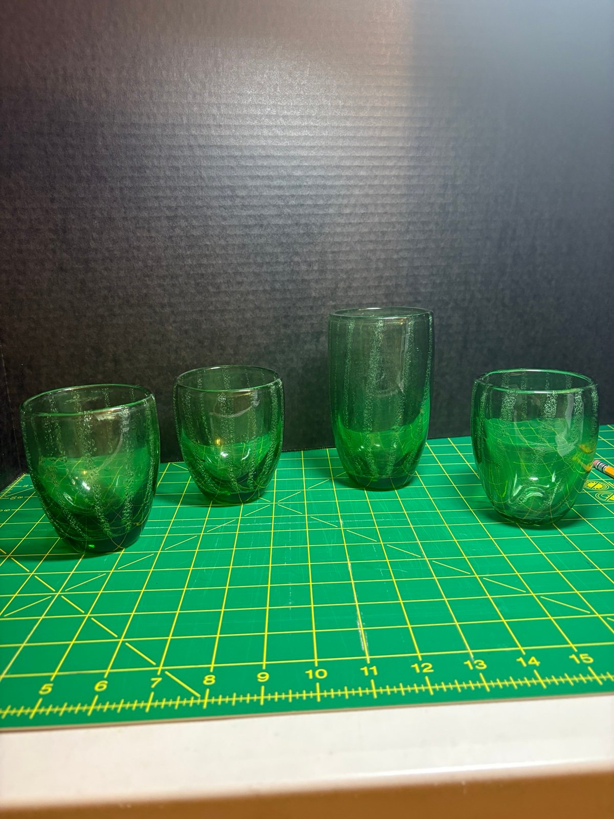 Murano style glasses