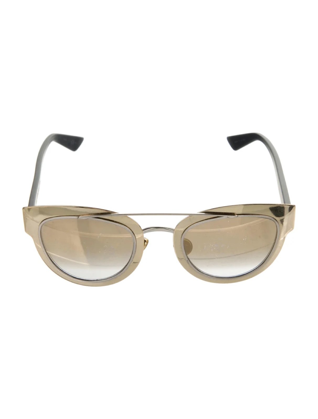 CHRISTIAN DIOR Diorchromic Cat-Eye Sunglasses with Case