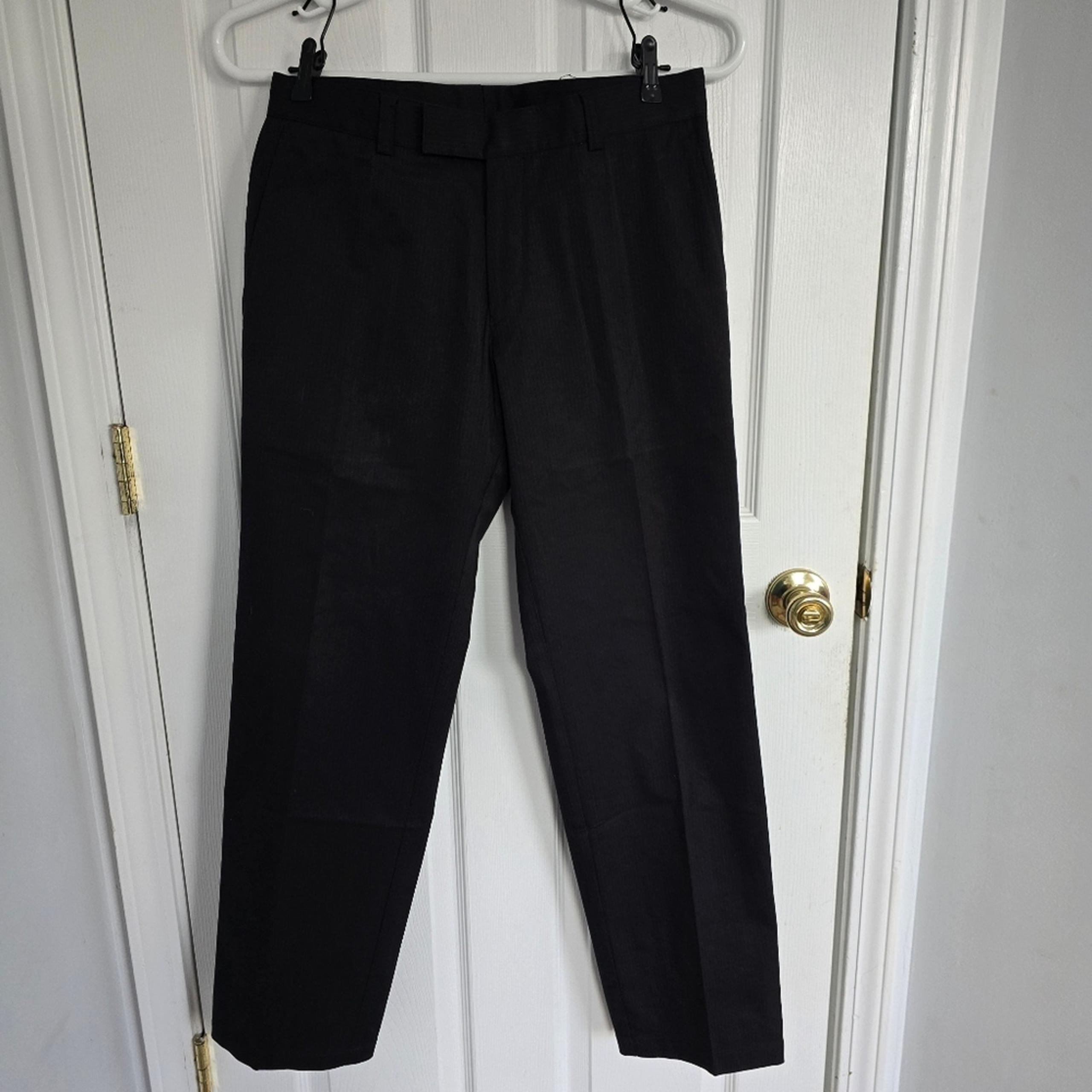 HUGO BOSS Men's Black Dress Pants Chuck-U 32