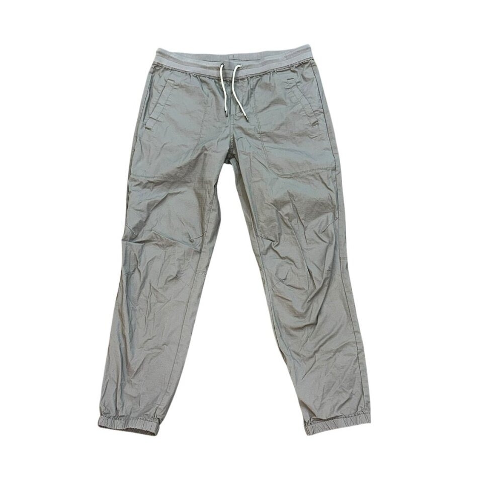 Men Vuori Ripstop Traveler Jogger Pants XL Grey Work Travel Casual Drawstring
