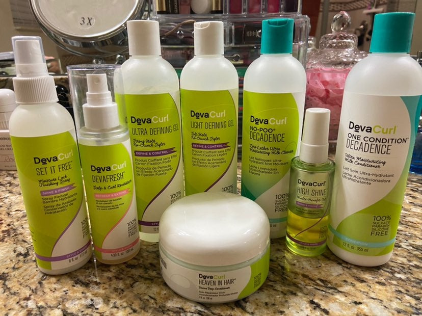 DevaCurl Curly Hair Routine