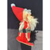 Rare Commodore Rubber Face Felt Santa Doll Made In Japan MCM Kitchy -C20