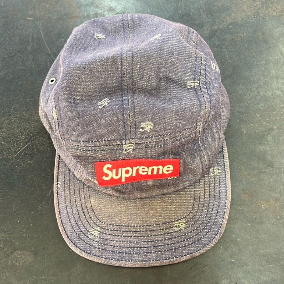 Vintage Supreme Denim “Eye of Horus” Cap
