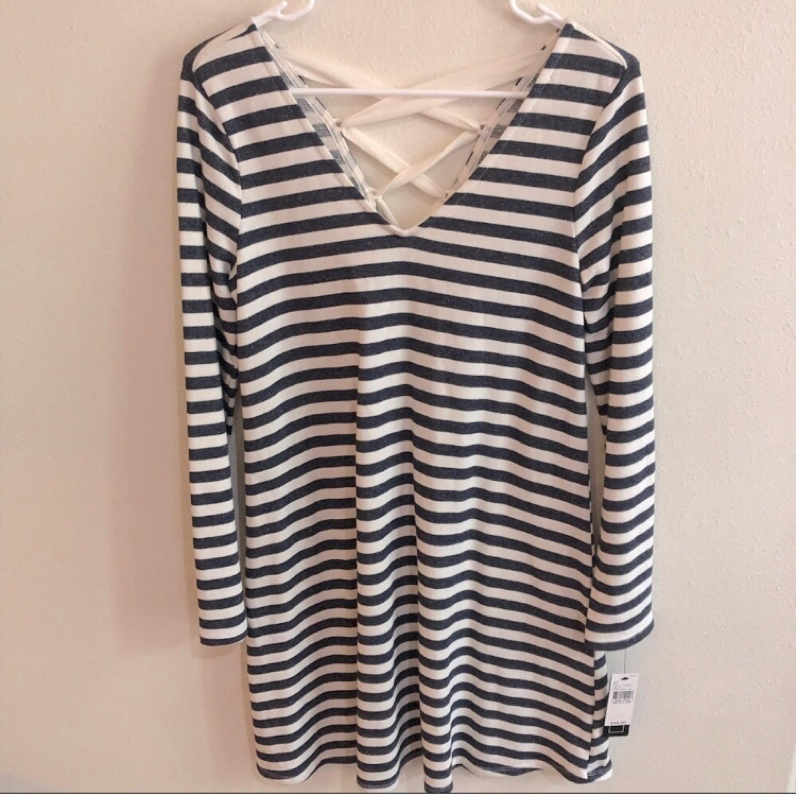 NWT A. Byer Long Sleeve Dress
