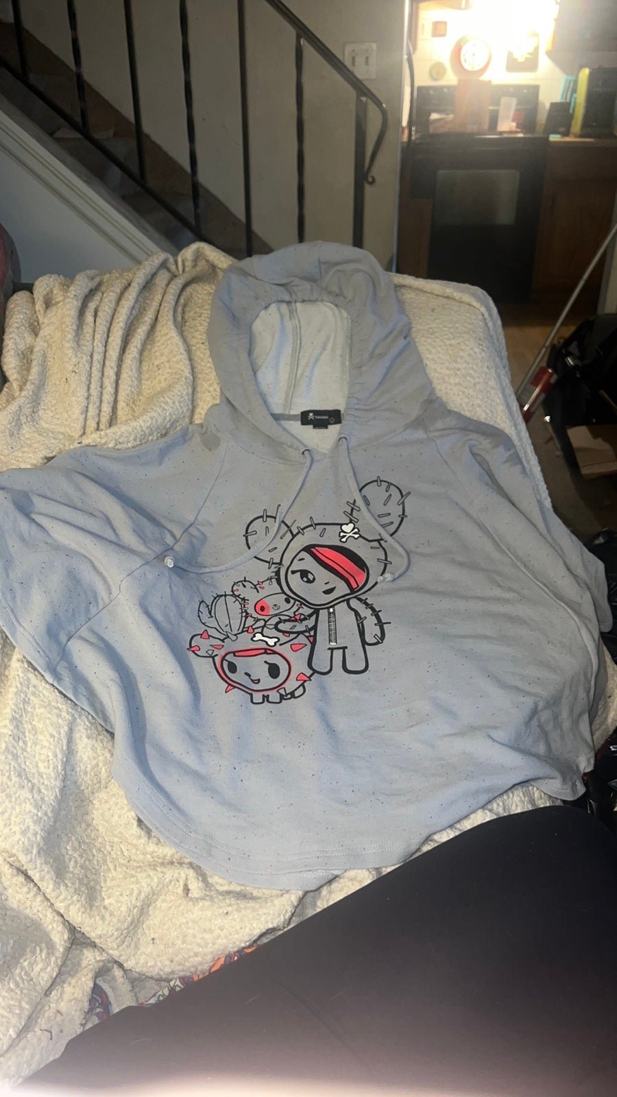 Tokidoki rare vintage cape hoodie