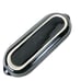 Fiestaware Corn Cob Holder Relish Tray Dish Black Retired Fiesta HLC Set Of 4