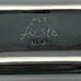 Fiestaware Corn Cob Holder Relish Tray Dish Black Retired Fiesta HLC Set Of 4