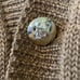 Vintage Neiman Marcus 100% wool sweater vest. Gorgeous gold buttons. Size L