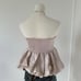 ੈ☆‧₊˚BY ANTHROPOLOGIE STRAPLESS BABYDOLL BUBBLE TOP