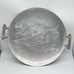 Vintage Continental Hand Wrought Silver Plated 813 Stamped 17 Floral Tray