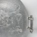 Vintage Continental Hand Wrought Silver Plated 813 Stamped 17 Floral Tray
