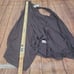 PPLA Womens Sweater Vest Charcoal L Luna Open Front Sleeveless Long Duster