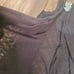 PPLA Womens Sweater Vest Charcoal L Luna Open Front Sleeveless Long Duster