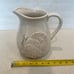 Burton & Burton Thanksgiving Holiday Turkey Beverage Pitcher Cream Raised Detail