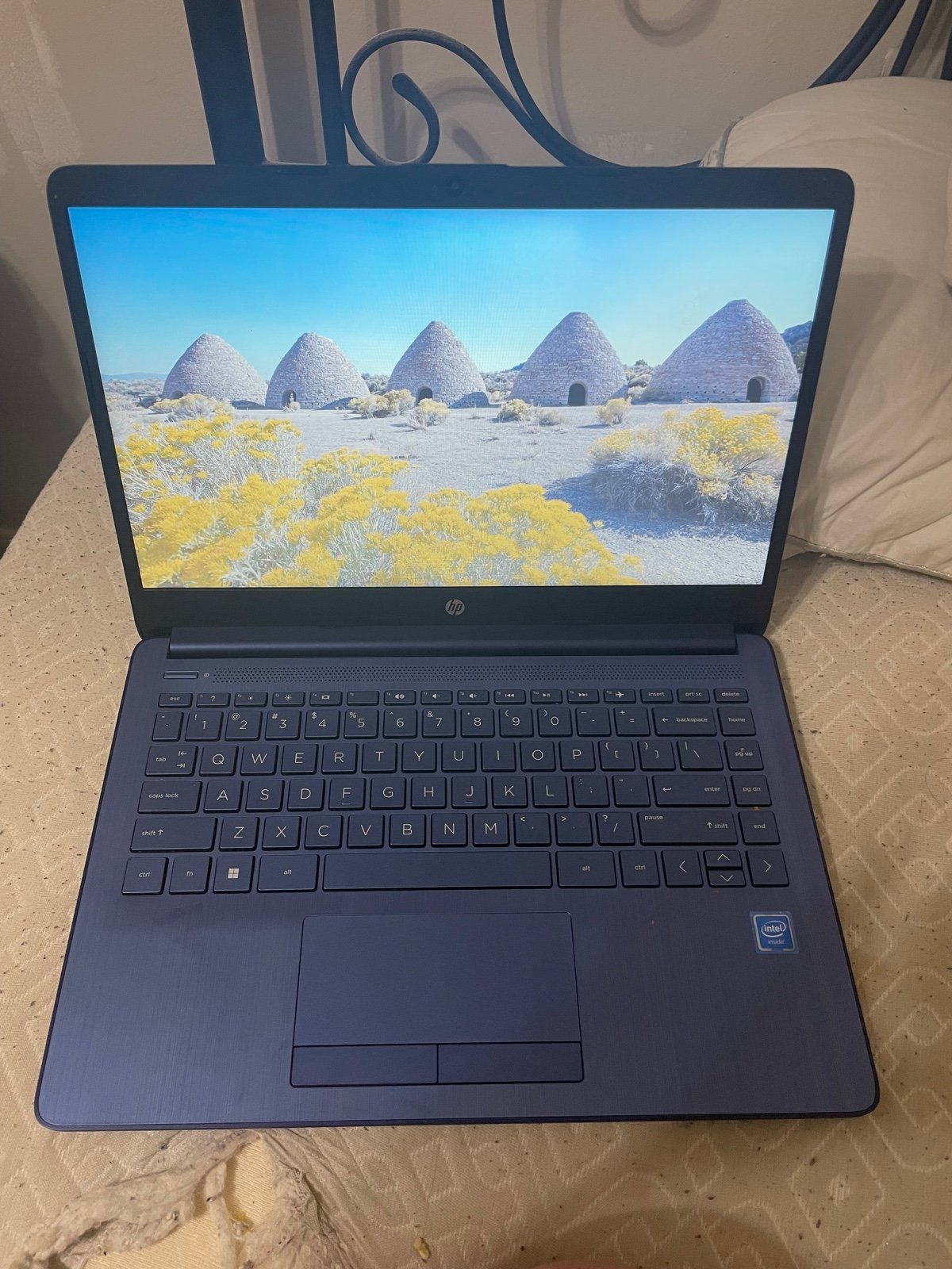 Laptop with charger