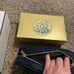 NEW Chanel navy and gold holiday pouch