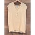 St. John Georgette beige Silk v-neck Top Blouse Size XS