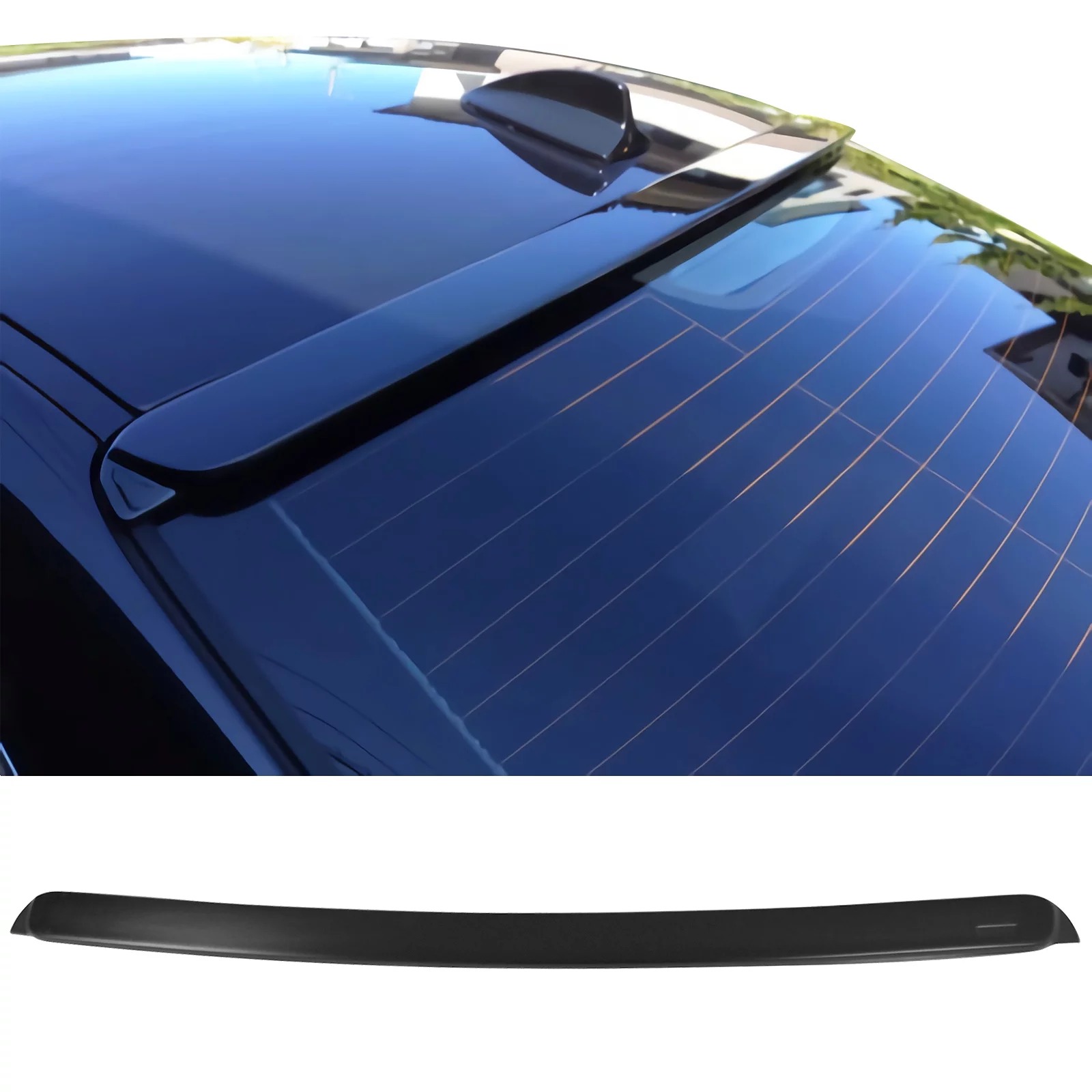 For 1998-2006 BMW 3 Series E46 Roof Spoiler Brand New Gloss Black
