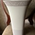 Wedgewood Beige/ Purple Bud Vase 12” Made In England Was Never Use.like new