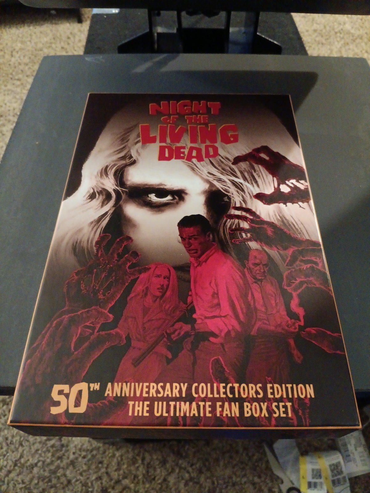 Night of the living dead 50th anniversary collector's edition box set Criterion.