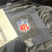 Chicago Bears Varsity Jacket Mens 3XL XXXL Yard Hash Graphic Snap Front