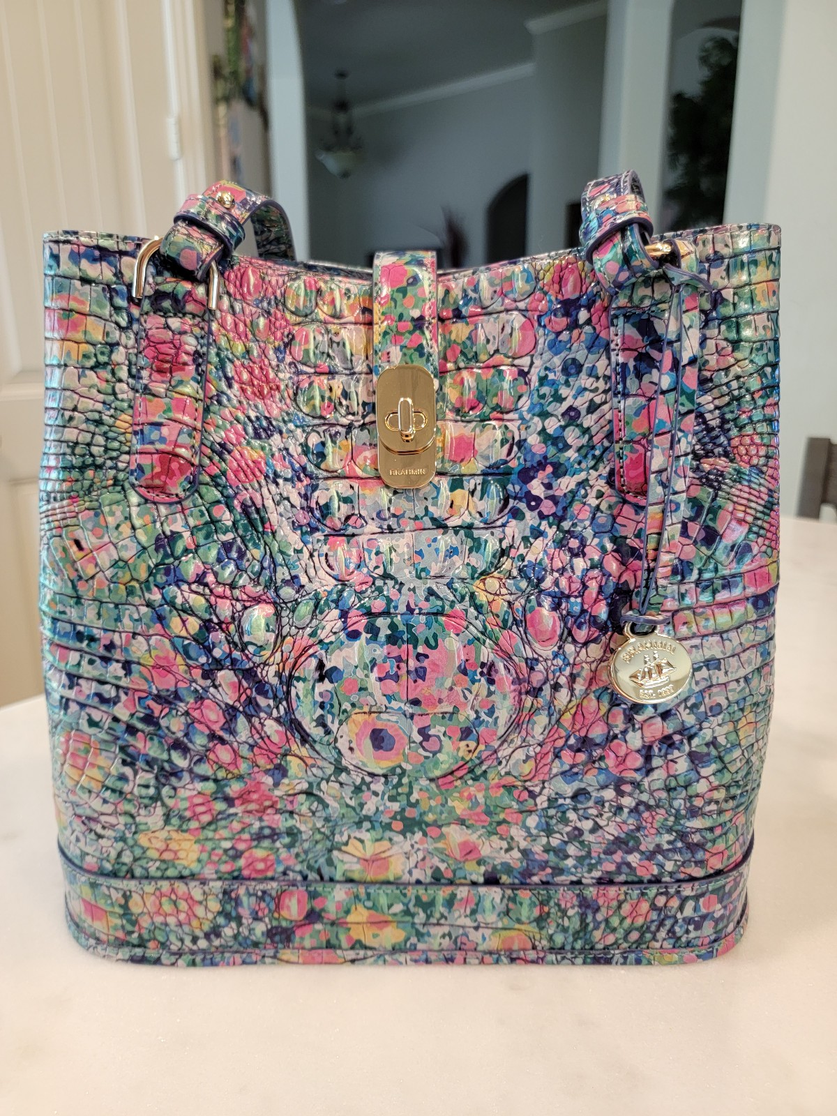 NWT Brahmin Fiora Spring Ditsy