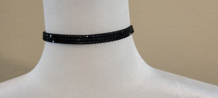 Swarovski Black Choker Necklace