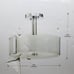 Home Decorators Bourland 3-Light Chrome Polished Semi-Flush Light 11x14 OPEN BOX