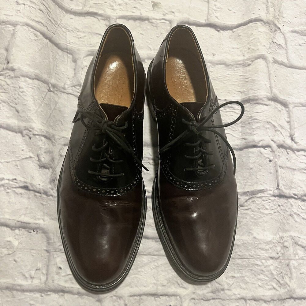 Mens Bostonian Strada oxford dress shoe size 12 M Italy