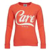 Zoe Karssen Women Carefree Sweatshirt Cotton Long Sleeve Crew Neck Red Size S