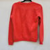 Zoe Karssen Women Carefree Sweatshirt Cotton Long Sleeve Crew Neck Red Size S