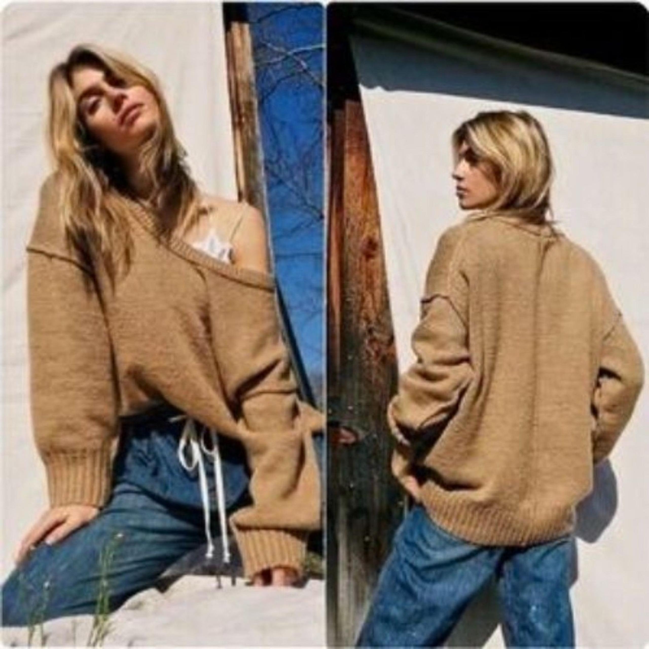 NWT Free People Brookside Oversized Sweater | M