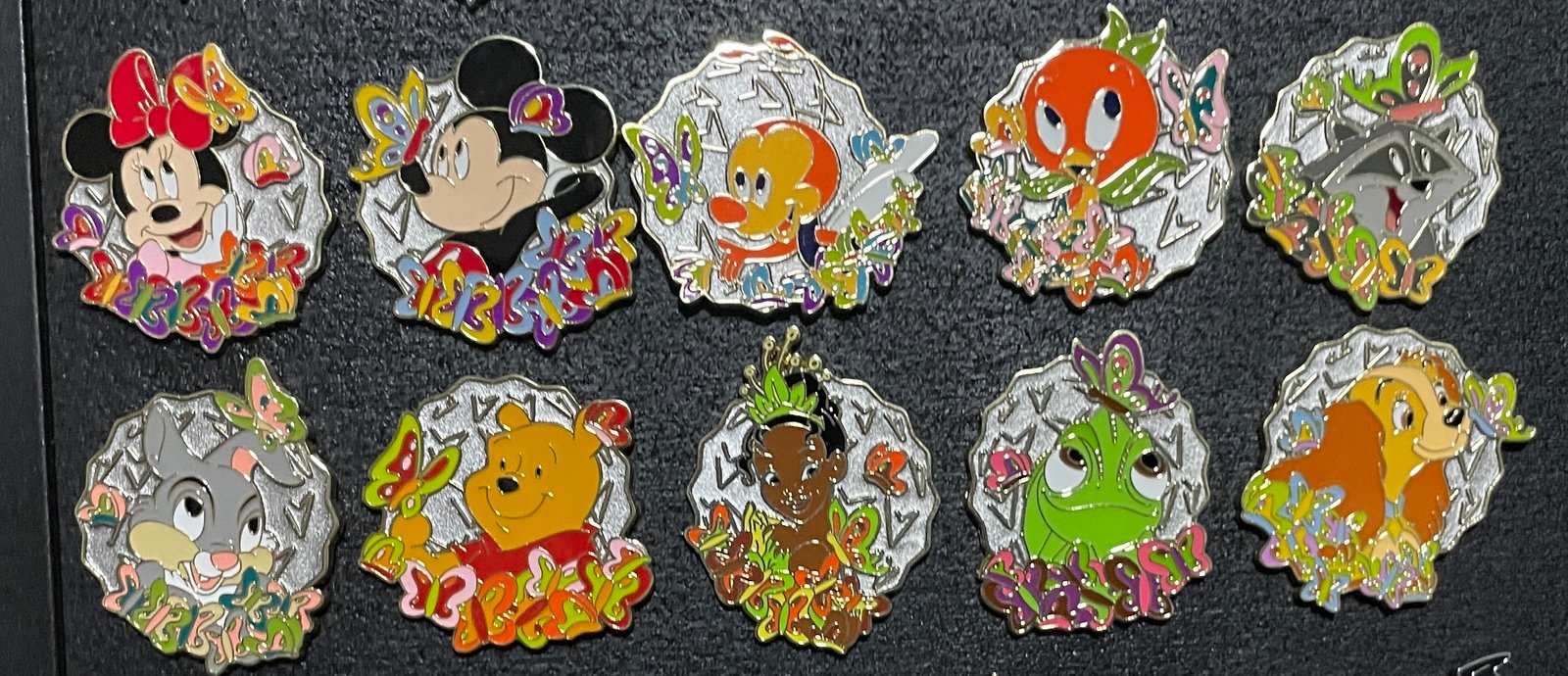 Disney Epcot 30th Flower And Garden Festival 2025 Mystery COMPLETE SET 10 PINS