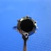 4.55ct 100% REAL NATURAL BLACK DIAMOND RING, CERTIFICATE,FR EE DIA TESTER Size 5