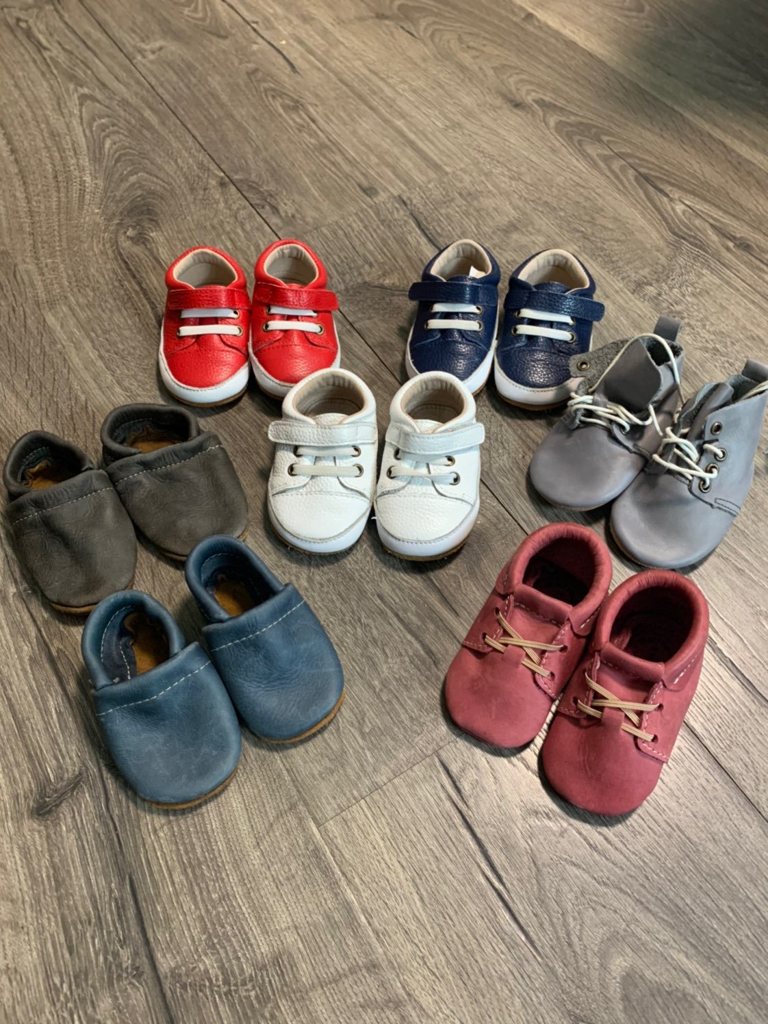 Lot of baby shoes!