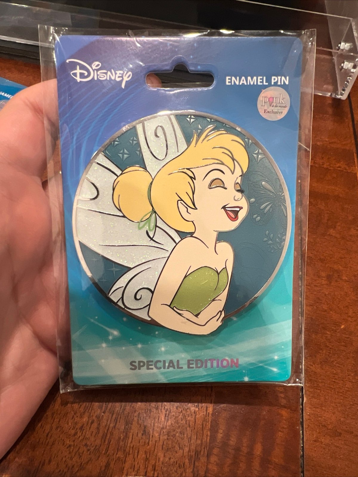 Disney Pink A La Mode Expressions Peter Pan Tinker Bell LE 300 Pin