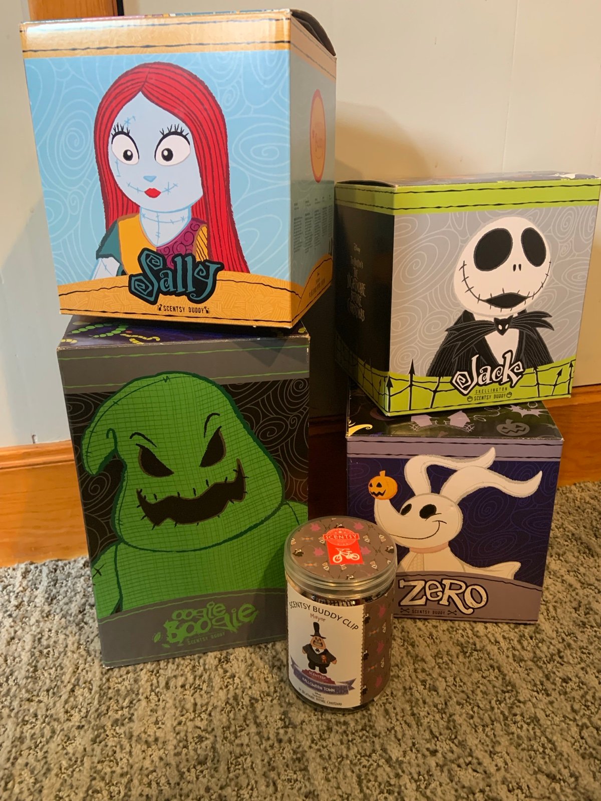 The Nightmare Before Christmas Scentsy Buddy Bundle