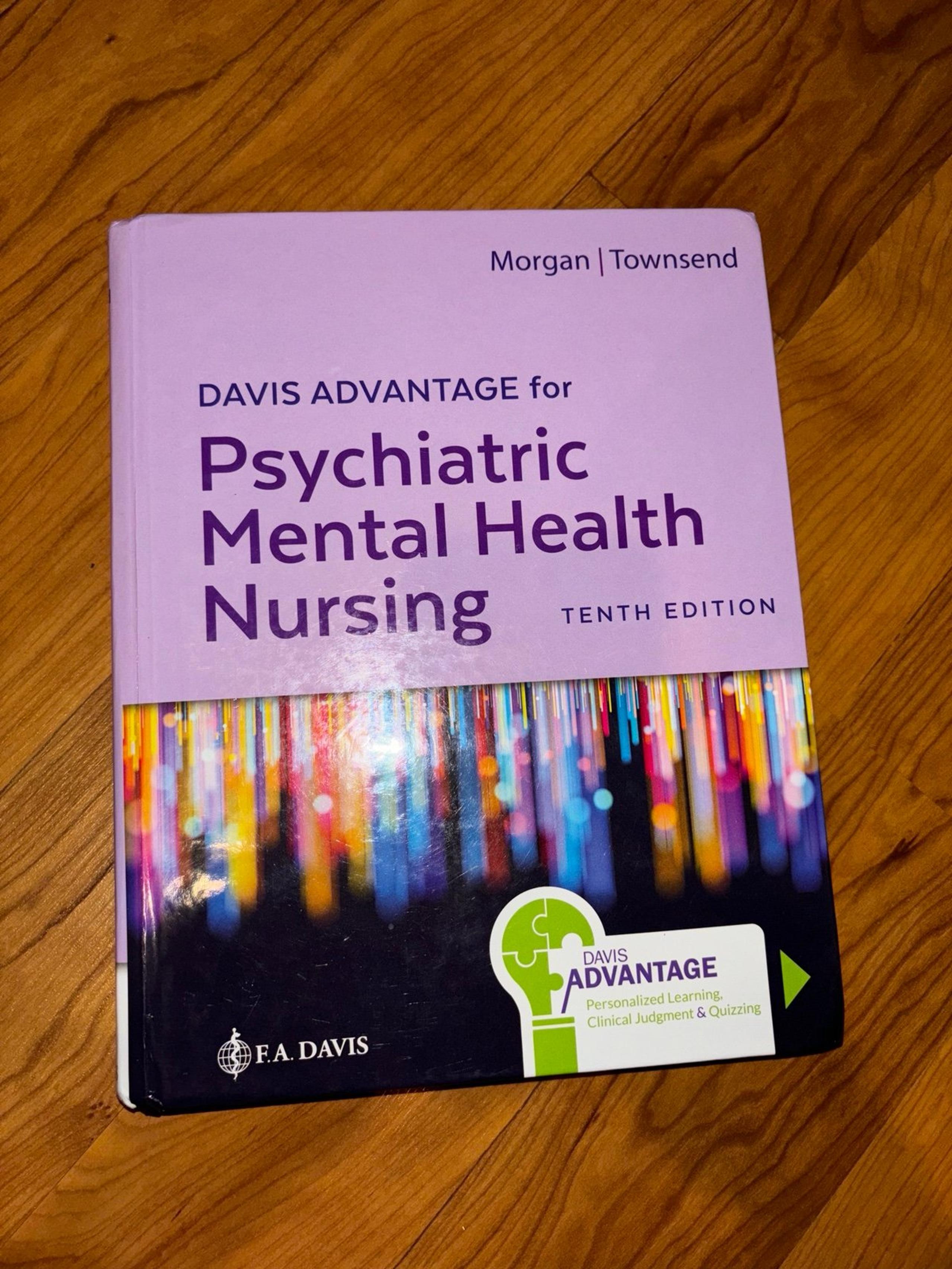F.A. Davis Psychiatric Mental Health Nursing