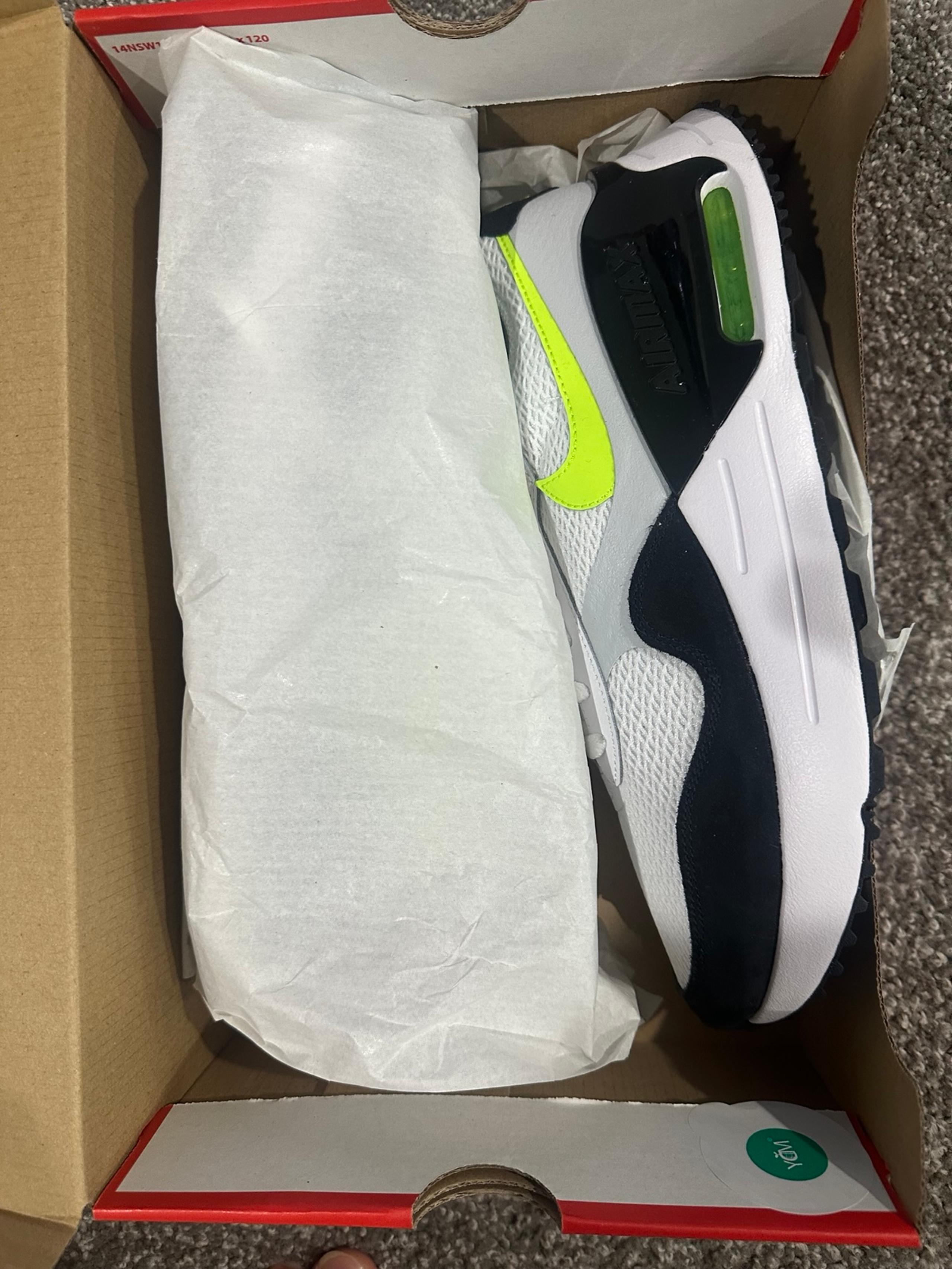Air Max SYSTM White Volt Sneakers Athletic Shoes DM9537-100 Men Size 10.5 - Nike