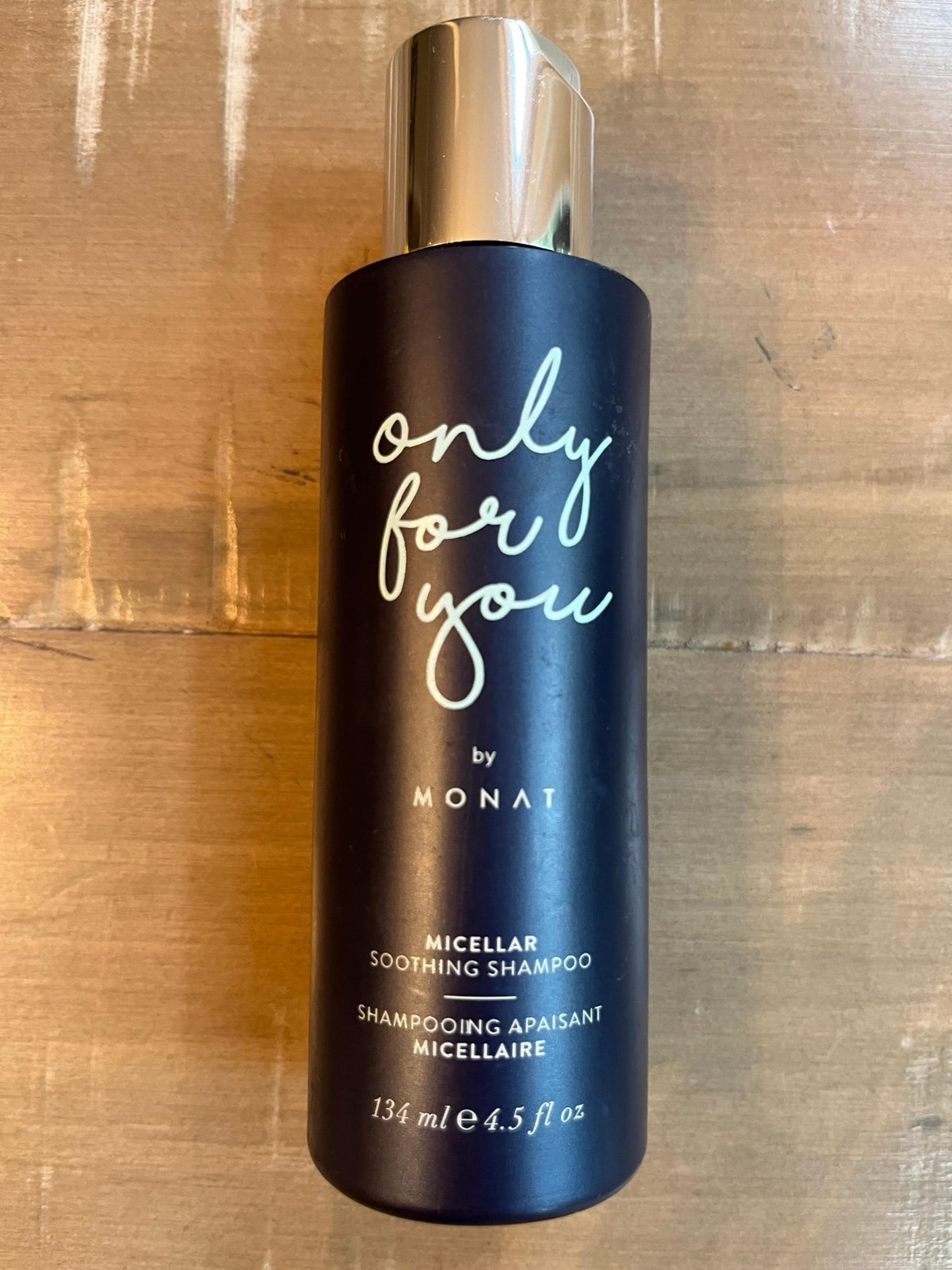 Monat Shampoo "Only for you", sealed, Micellar smoothing shampoo 4.5oz.