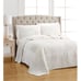 Martha Stewart Collection Wedding Rings 100% Cotton Full Bedspread Full