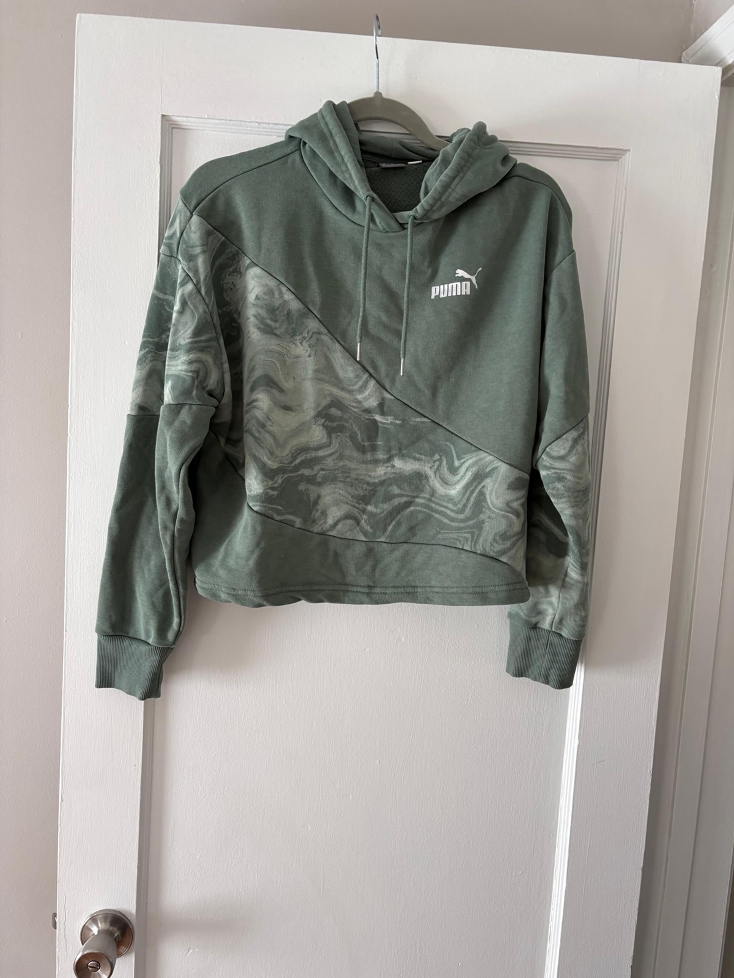 Green Puma Hoodie