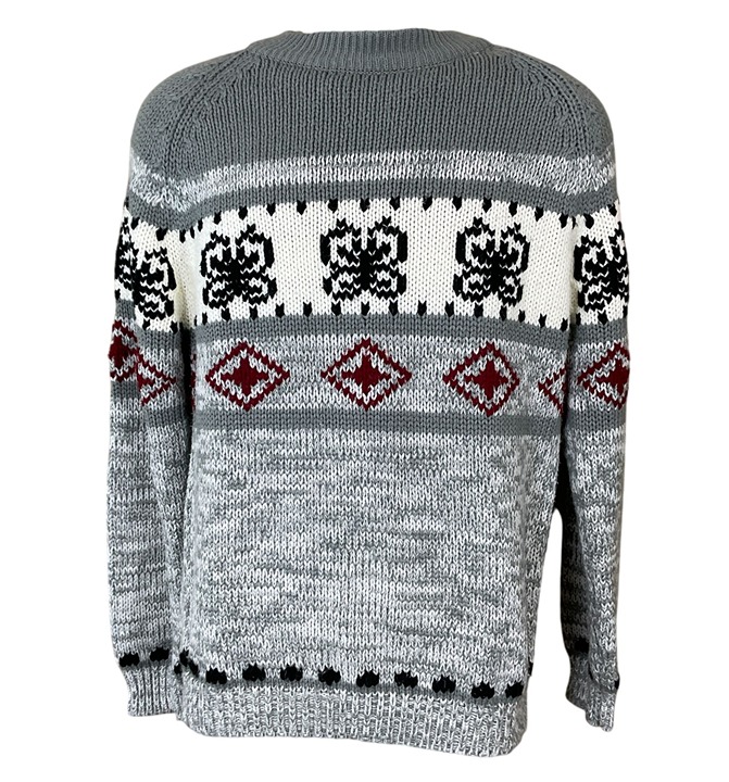 National Shirt Alpine Collection Men's Duplicate Stitch  VTG Ski Sweater Med